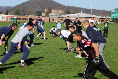 Putnam Lake Vs. Brewster FD Football 2006